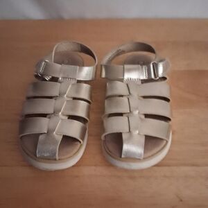 Cat & Jack Metallic Gold Kids Sandals